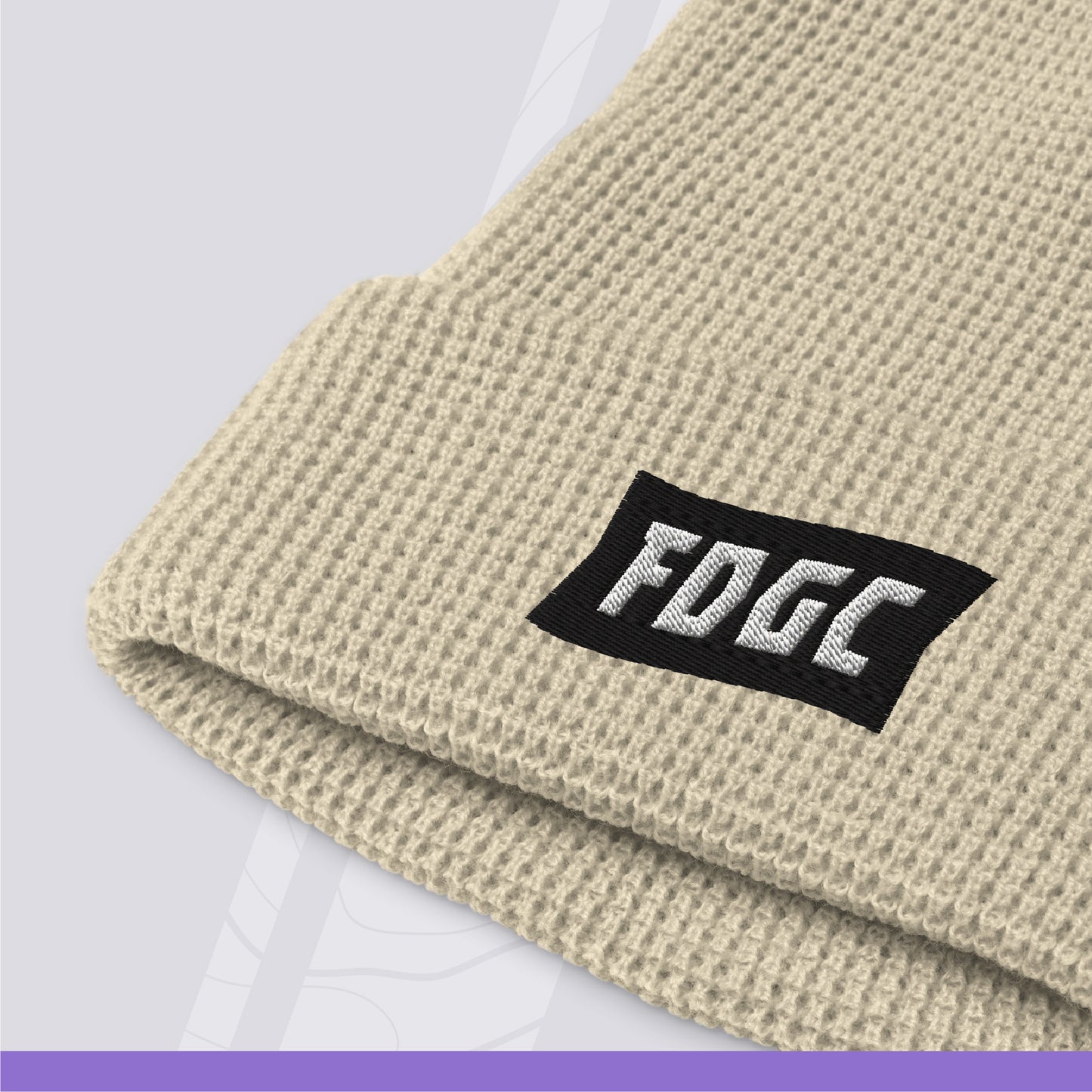 Unisex Disc Golf Beanie - Banner Logo