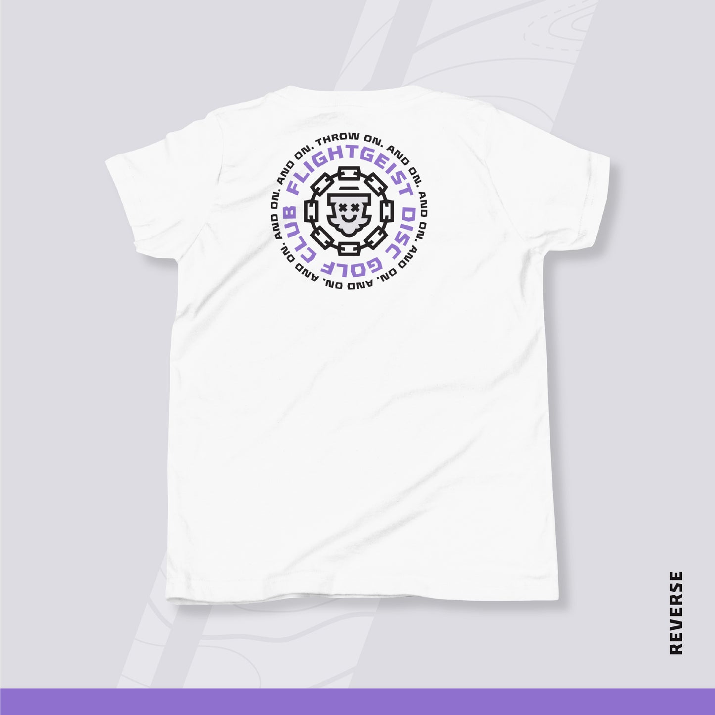 Youth Disc Golf Shirt - "Circle Two"