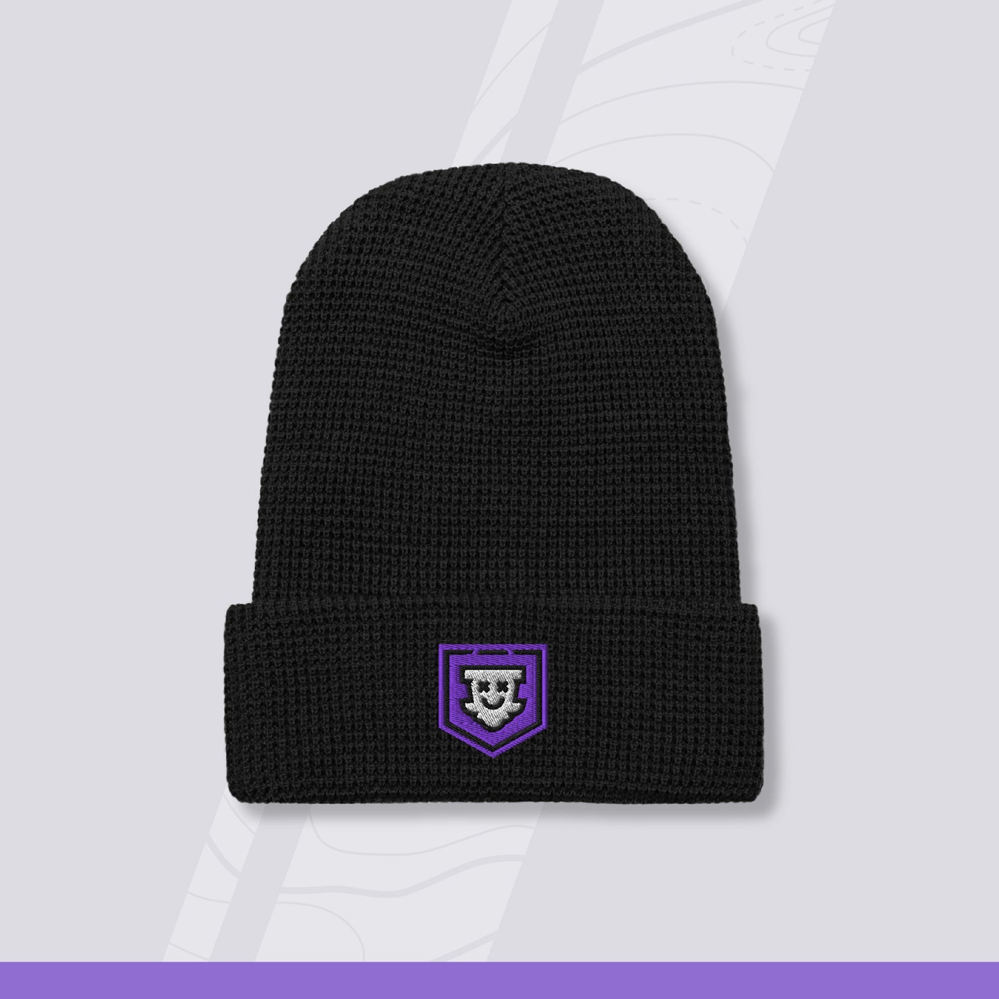 Unisex Disc Golf Beanie - Shield Logo
