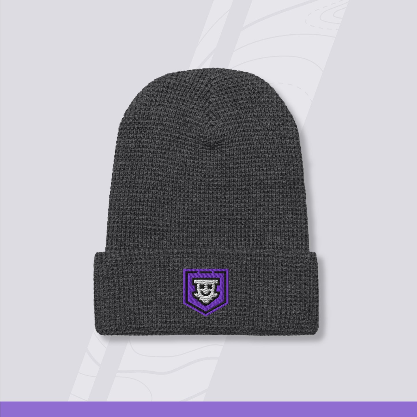 Unisex Disc Golf Beanie - Shield Logo