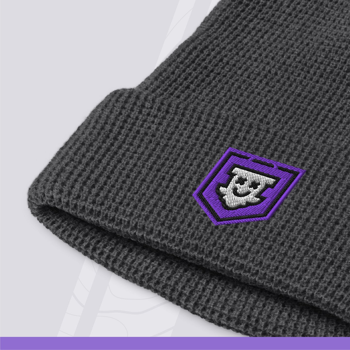 Unisex Disc Golf Beanie - Shield Logo
