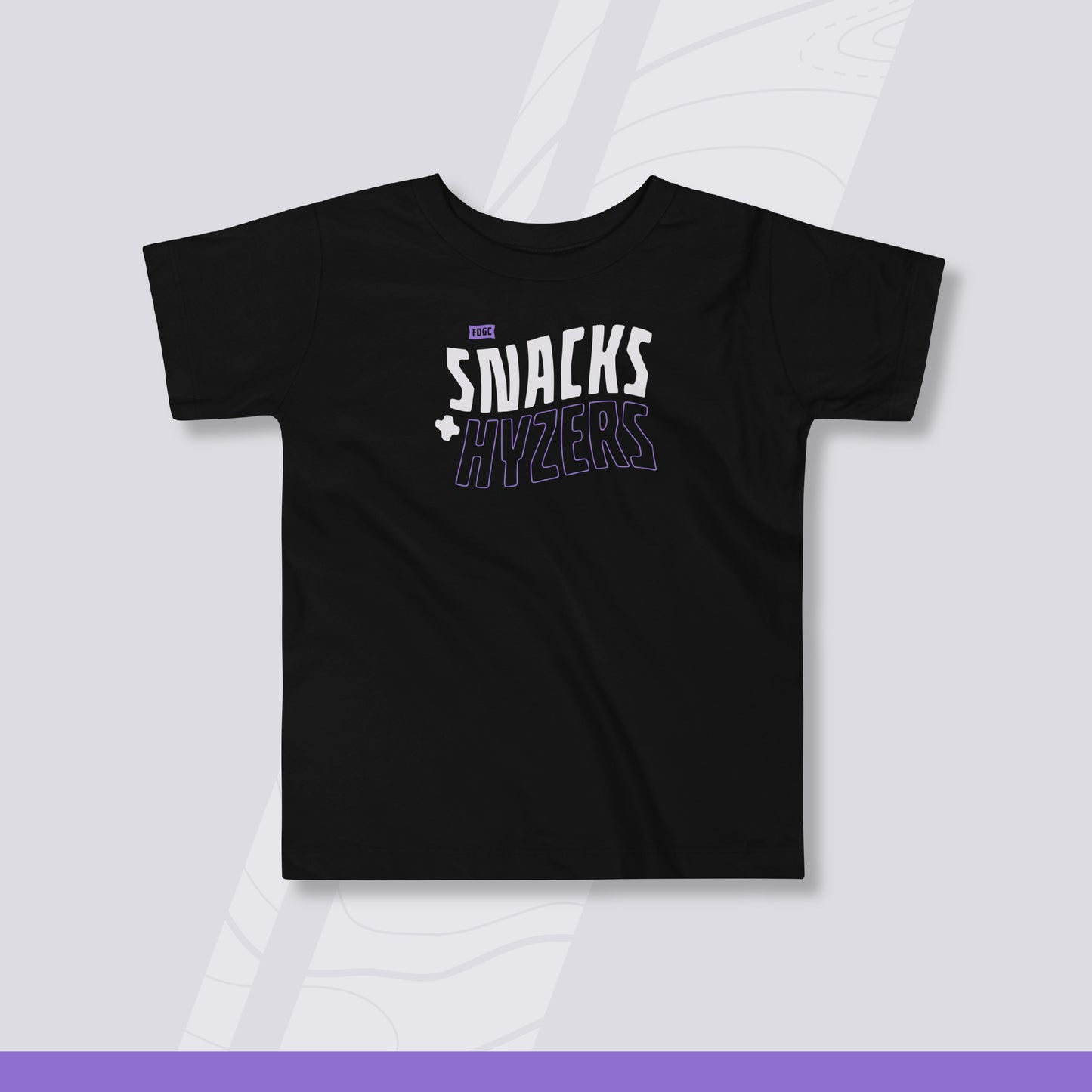 Toddler Disc Golf Shirt - Snacks+Hyzers