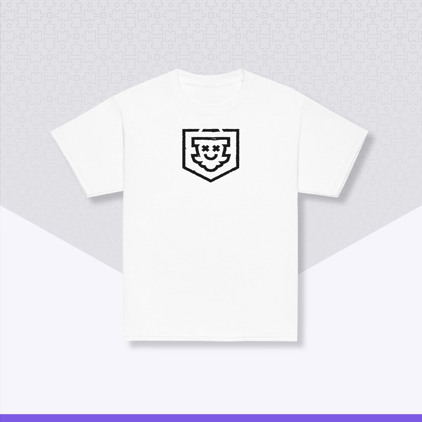 Youth Disc Golf Shirt | Bag On (Light Variant) - Gildan 5000B