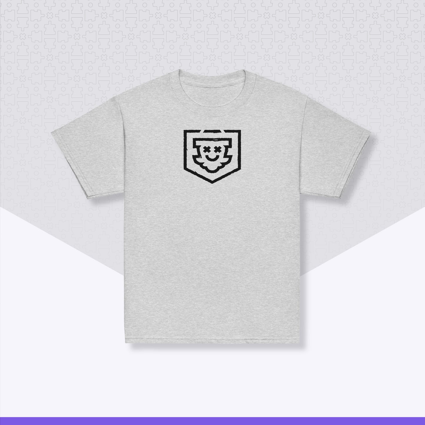 Youth Disc Golf Shirt | Bag On (Light Variant) - Gildan 5000B