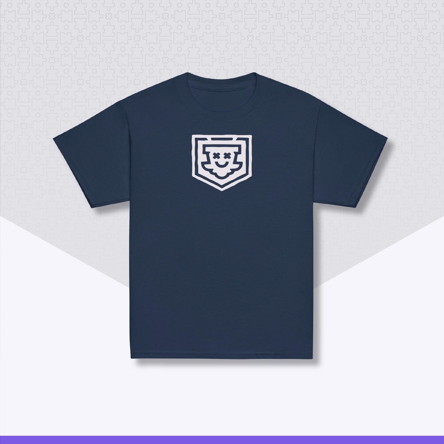 Youth Disc Golf Shirt | Bag On (Dark Variant) - Gildan 5000B