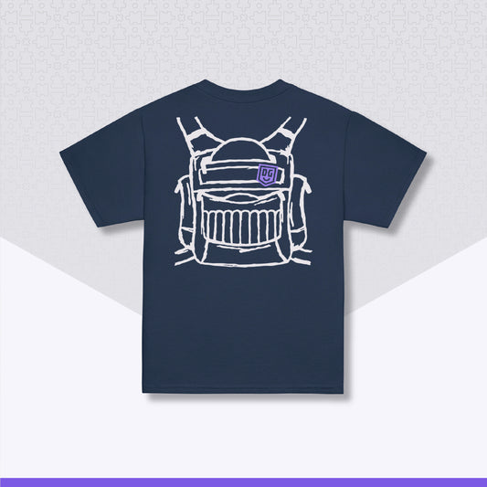 Youth Disc Golf Shirt | Bag On (Dark Variant) - Gildan 5000B