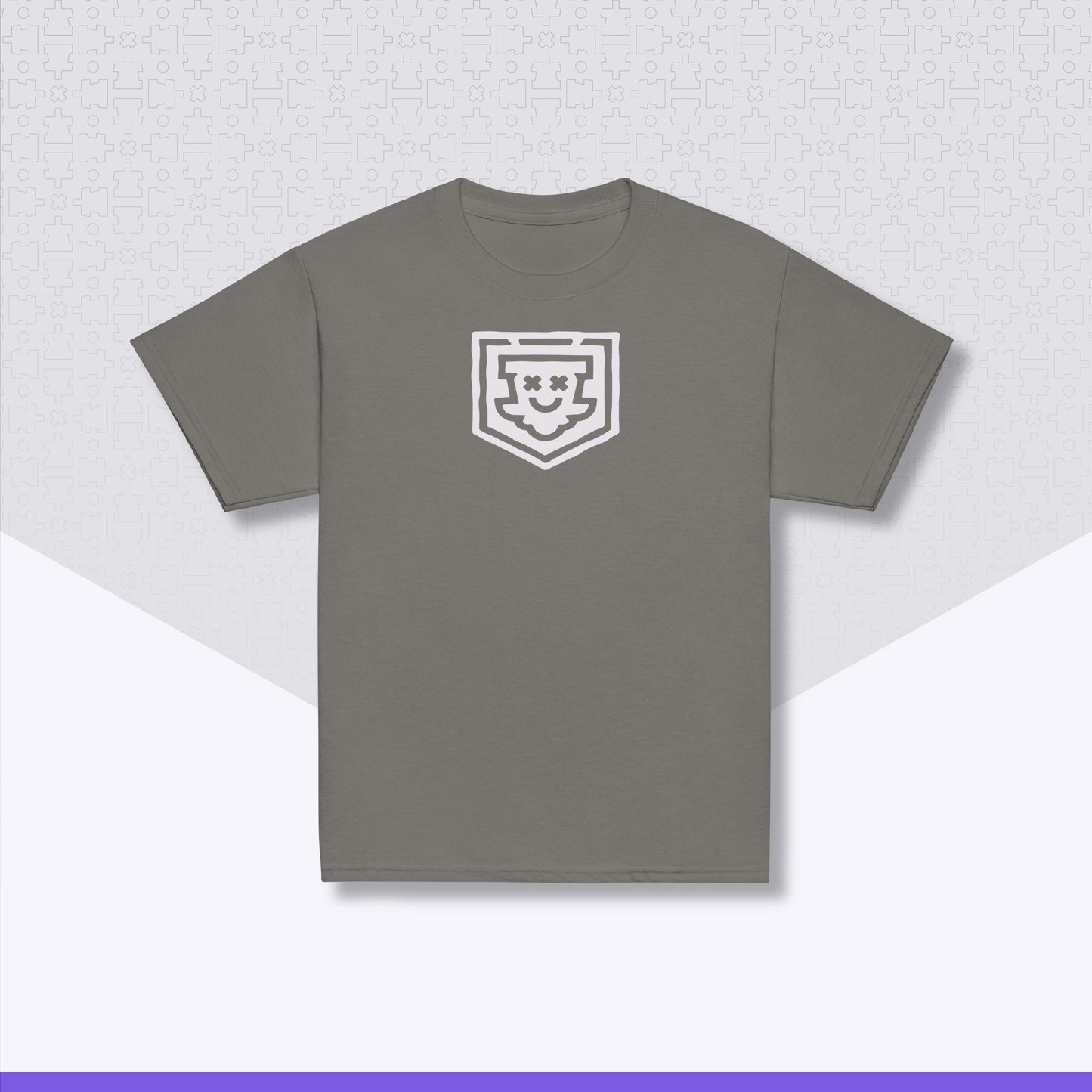 Youth Disc Golf Shirt | Bag On (Dark Variant) - Gildan 5000B