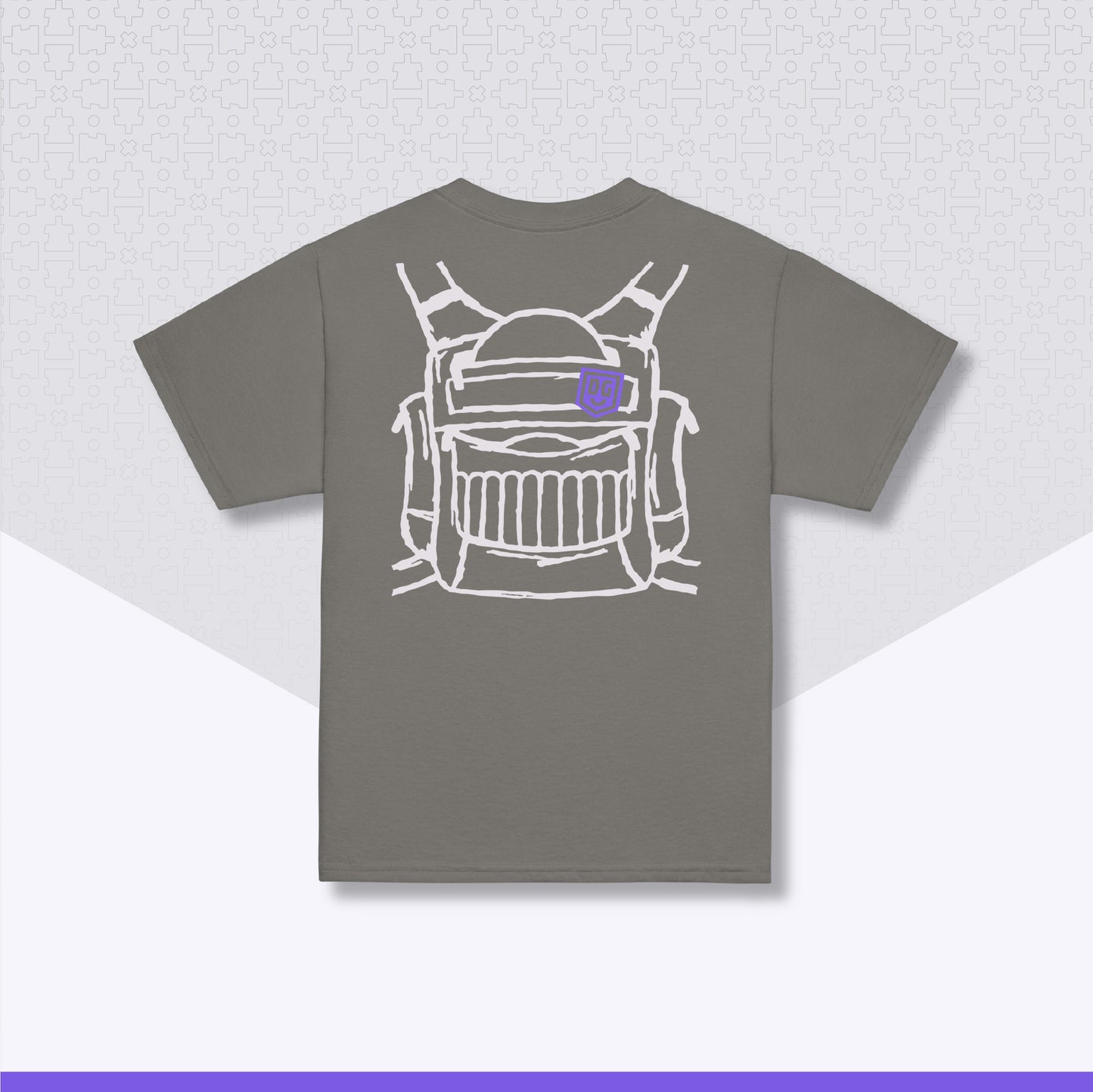 Youth Disc Golf Shirt | Bag On (Dark Variant) - Gildan 5000B