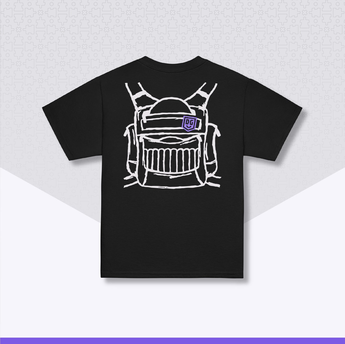 Youth Disc Golf Shirt | Bag On (Dark Variant) - Gildan 5000B