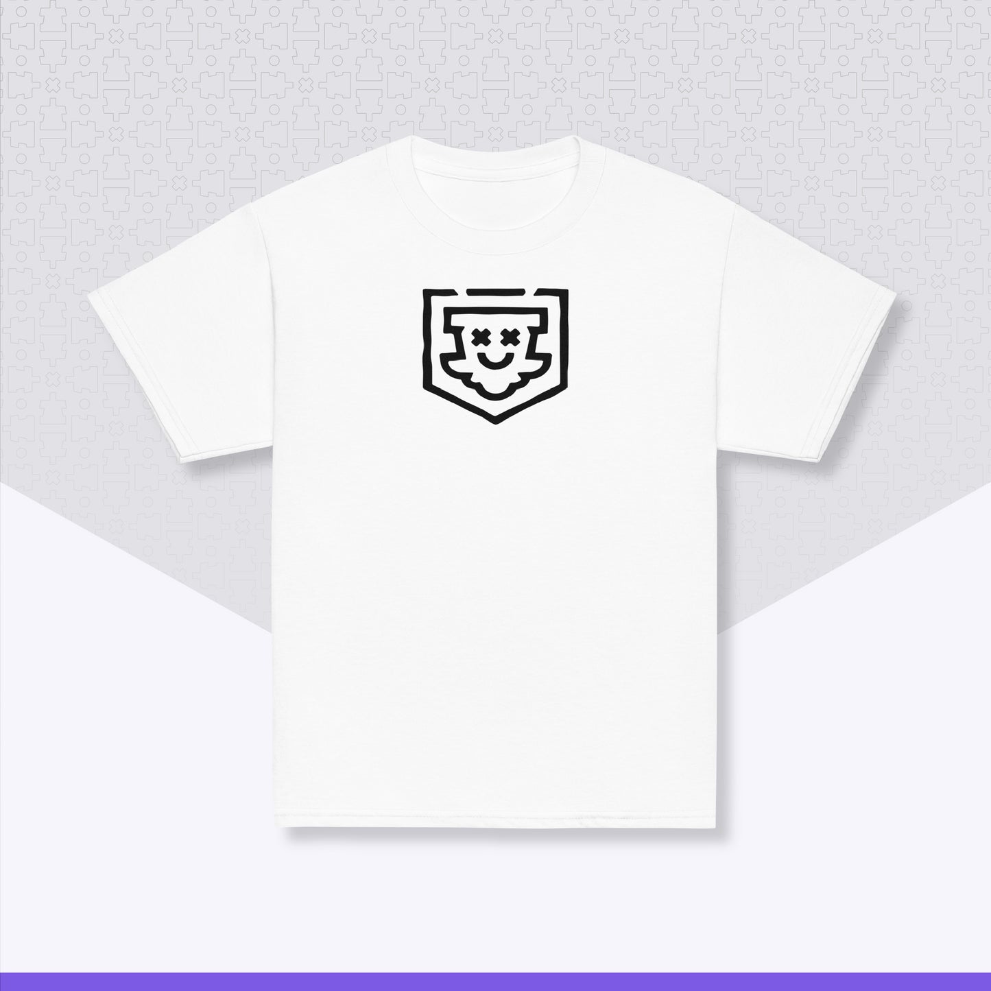 Youth Disc Golf Shirt | Bag On (Light Variant) - Gildan 5000B