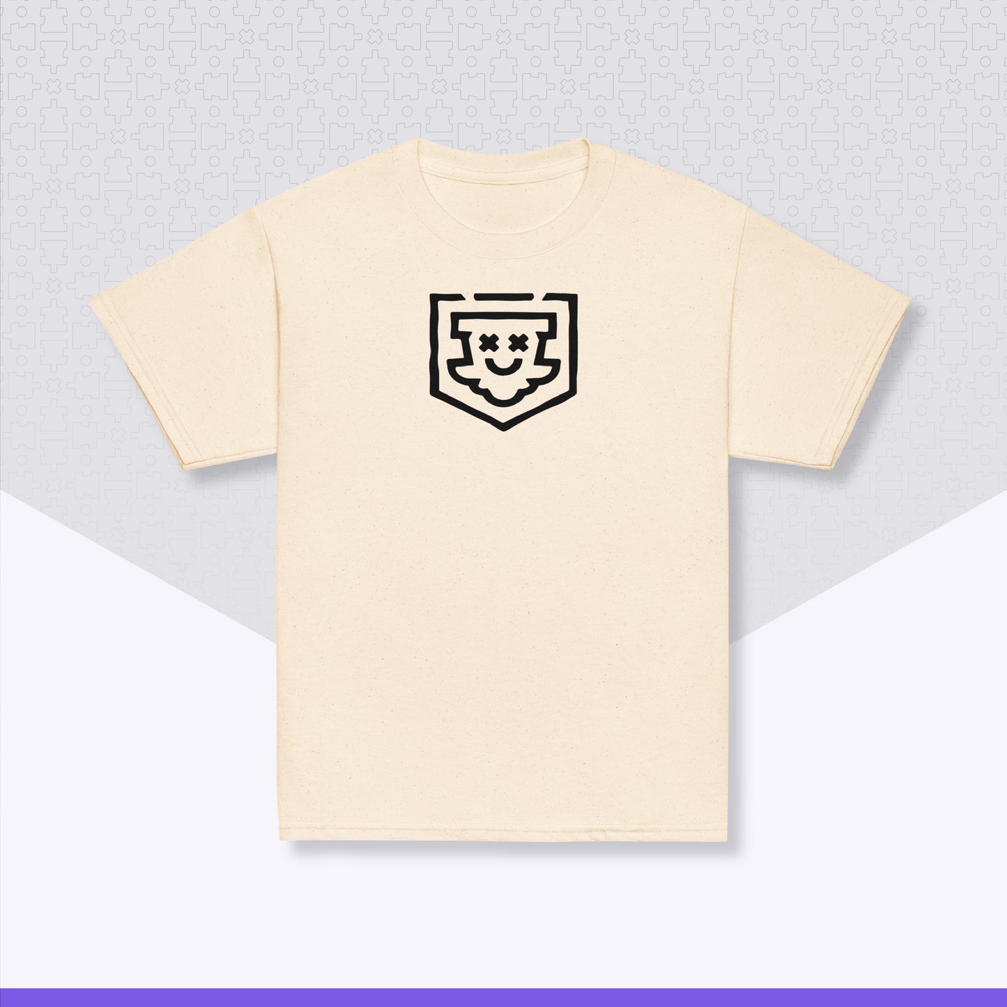 Youth Disc Golf Shirt | Bag On (Light Variant) - Gildan 5000B