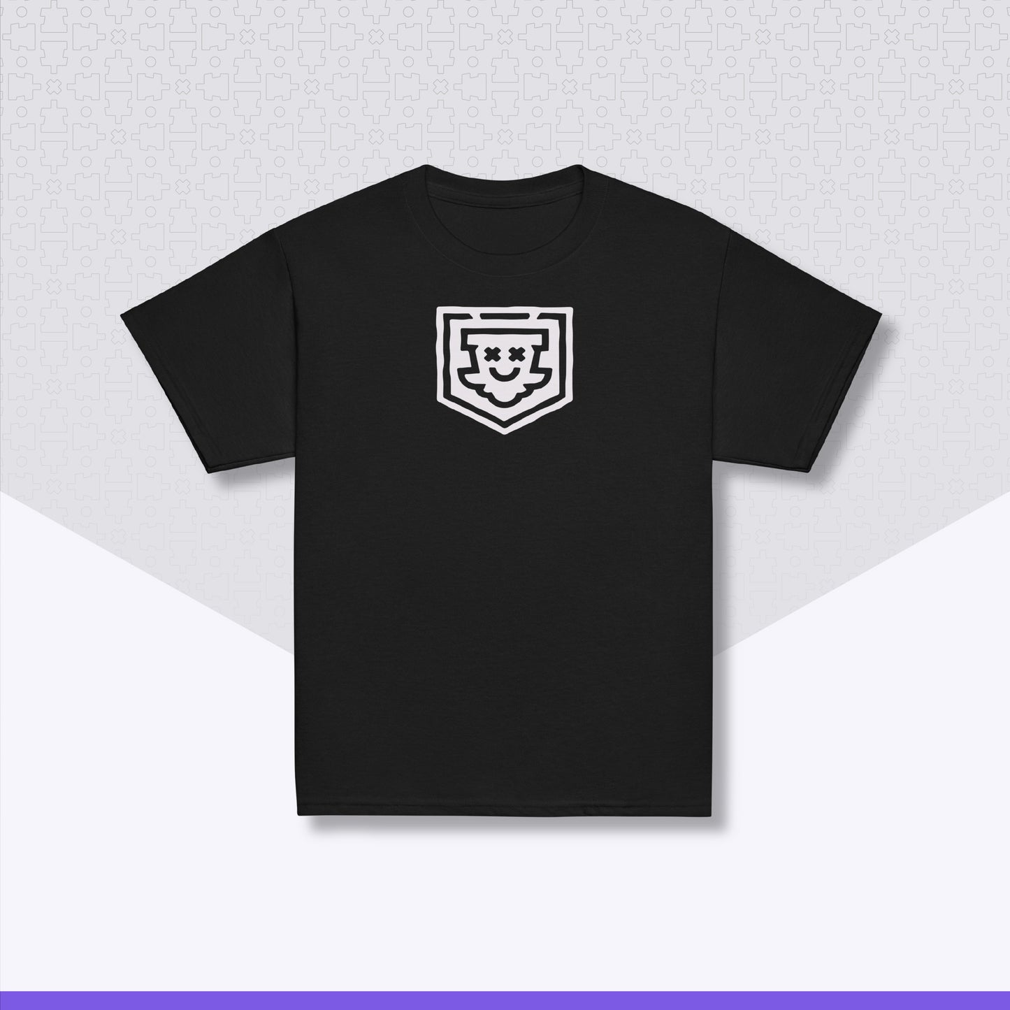 Youth Disc Golf Shirt | Bag On (Dark Variant) - Gildan 5000B