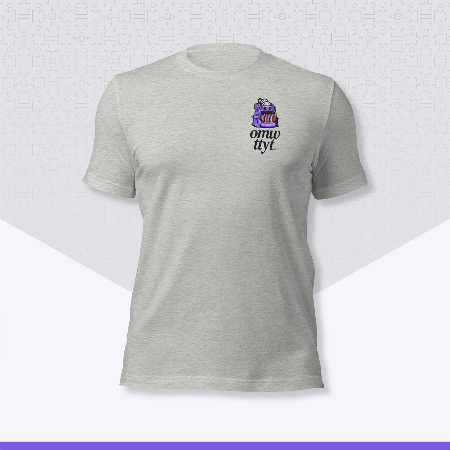 Unisex Disc Golf Shirt | OMWTTYT - Bella+Canvas 3001