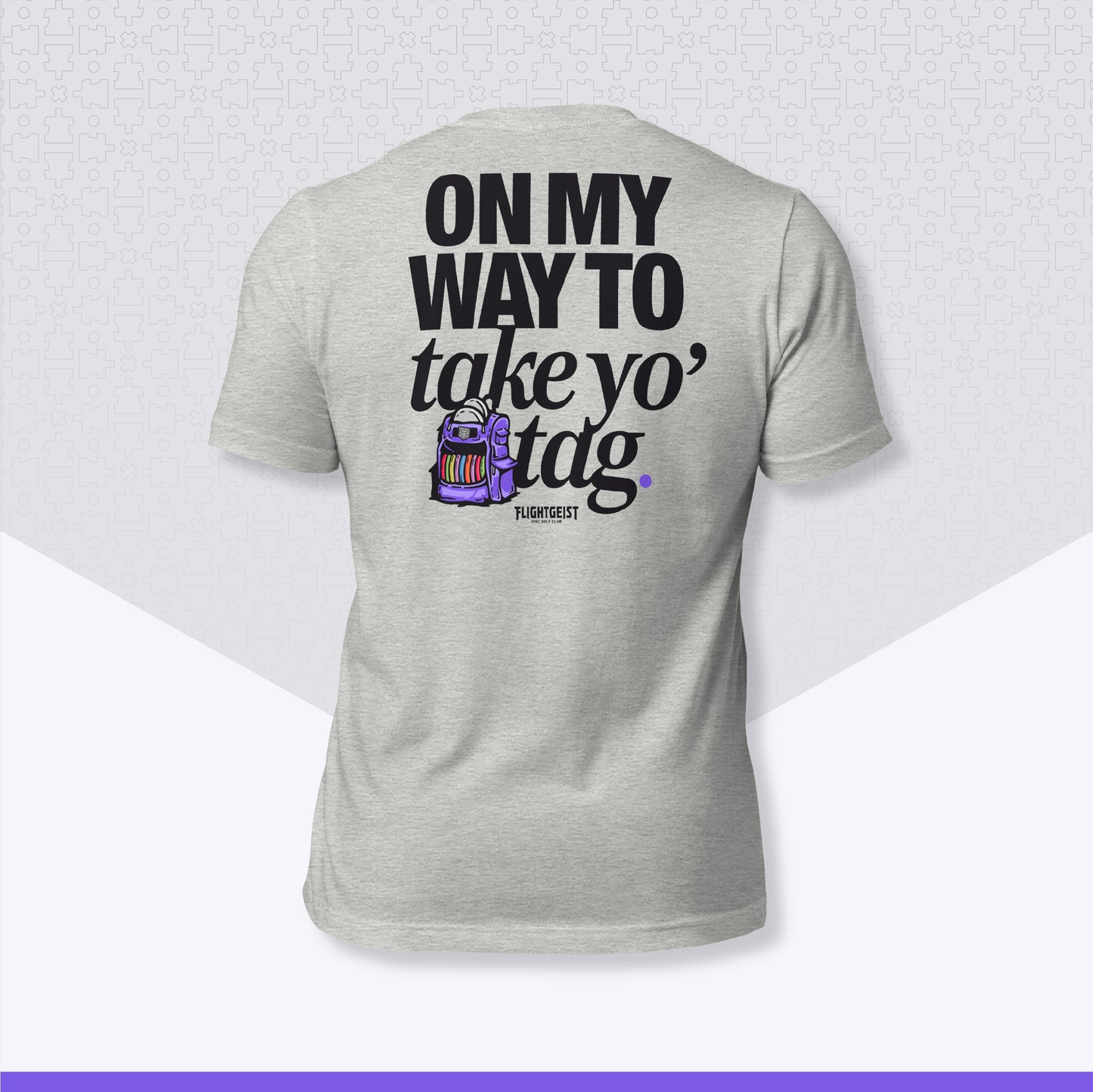 Unisex Disc Golf Shirt | OMWTTYT - Bella+Canvas 3001