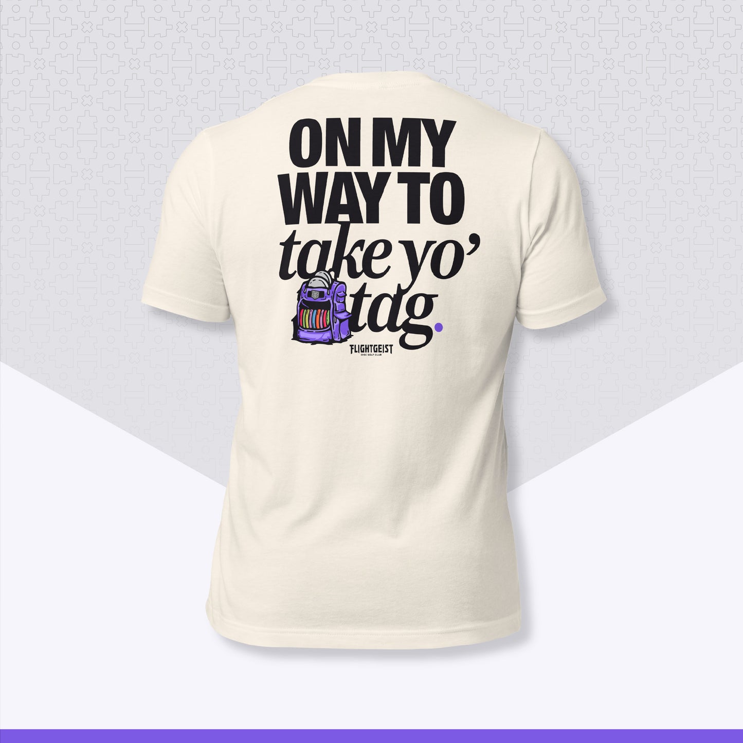 Unisex Disc Golf Shirt | OMWTTYT - Bella+Canvas 3001