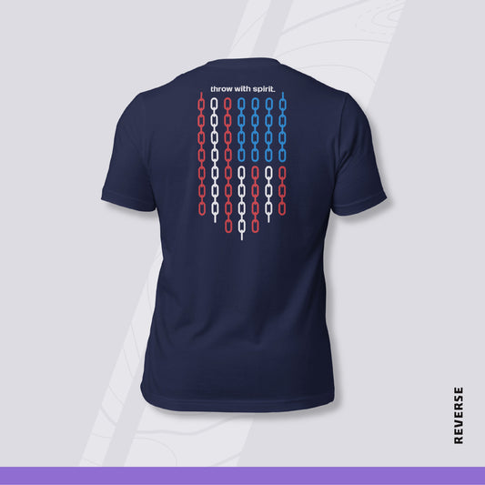 Unisex Disc Golf Shirt - "Freedom Flight"